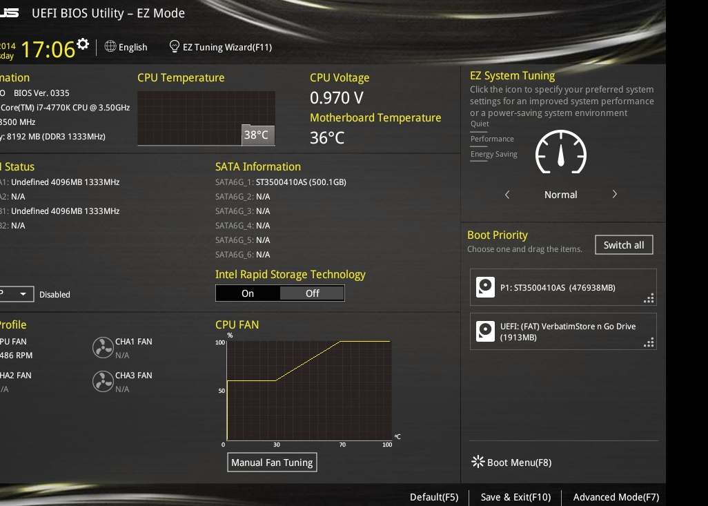 BIOS resolution ? - System Building and Upgrading