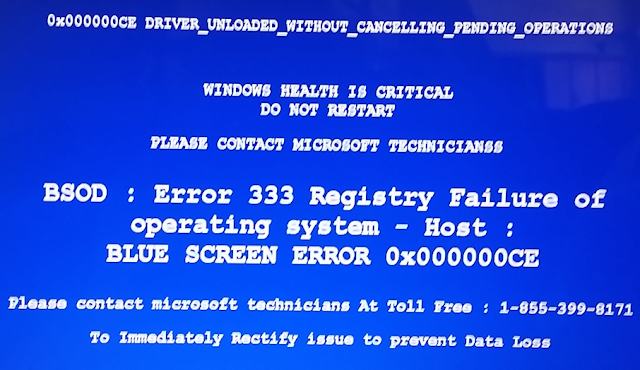 Microsoft Bluescreen Scam Am I Infected Am I Infected What Do I Do