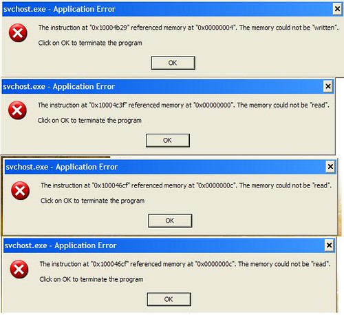 Fix “Instruction at Referenced Memory Could Not Be Read” Errors